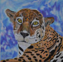 Le jaguar - acrylique - Elewaut