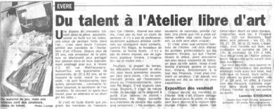 Article de "La Lanterne" 2002