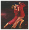 Danseurs de tango - Huile - Neys